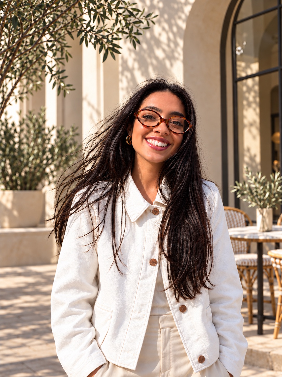 Portrait of Ana, co-founder of The Power Agency