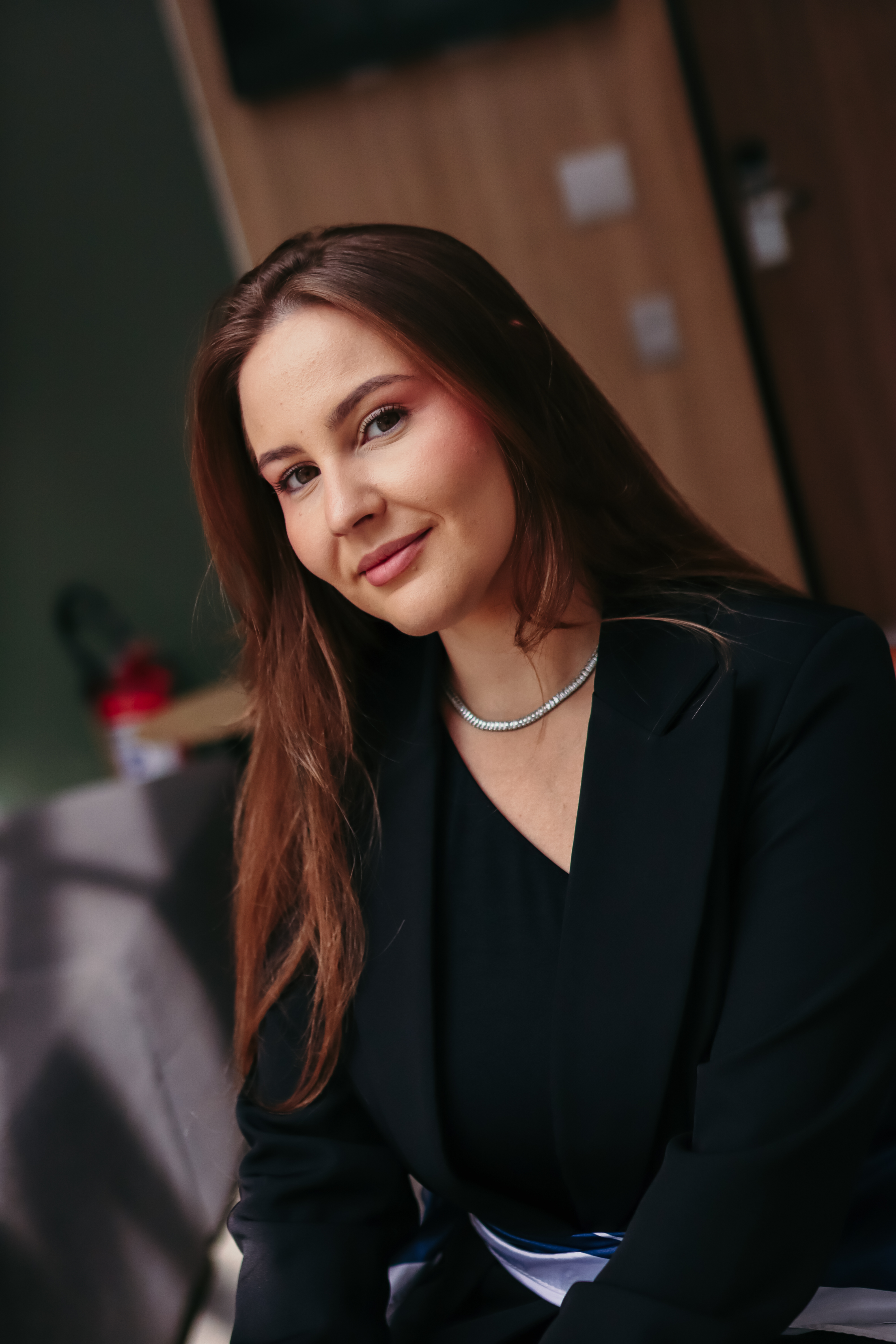 Portrait of Rafaela, creative mind behind The Power Agency